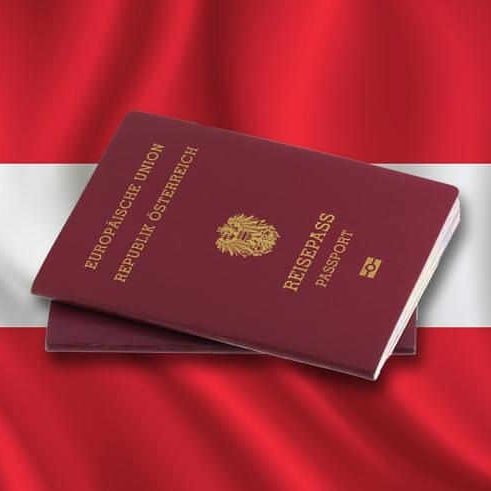 Official Austrian European Union Passport